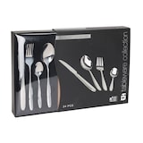 thumbnail of WellHome - Set van 24 roestvrijstalen bestekken met zilveren coating