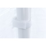 thumbnail of METRO PROFESSIONAL Gazebo per eventi con parete laterale Blenheim, acciaio/poliestere/polietilene, 4 x 8 m, idrorepellente, bianco.