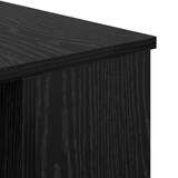 thumbnail of vidaXL Bureau met plank Zwart eiken 140 x 50 x 75 cm Bewerkt hout