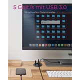 thumbnail of ICY BOX IB-HUB1403 - USB 3.2 Gen 1 (3.1 Gen 1) Type-A - USB 3.2 Gen 1 (3.1 Gen 1) Type-A - 5000 Mbit/s - Schwarz - Kunststoff - Leistung