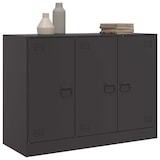thumbnail of vidaXL Dressoir 99x39x73 cm staal zwart
