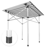 thumbnail of tectake Table pliante de camping en aluminium avec housse, 70 x 70 x 70 cm 70 x 70 x 70 cm Gris