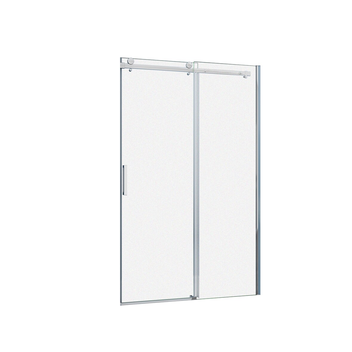 AICA Mampara de Ducha Corredera Frontal Perfil Cromado Vidrio Templado 8mm con Tratamiento Antical (1160-1200)x1950mm