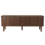 thumbnail of Meuble TV scandinave rectangulaire 2 portes L150 cm effet bois foncé