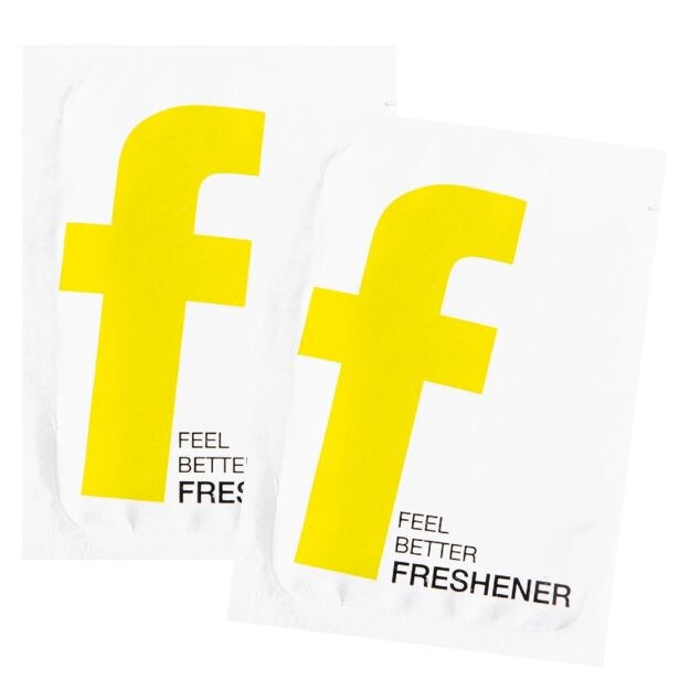 250x DUNI Erfrischungstücher 70 x 55 mm