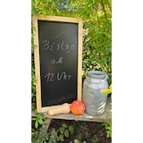 thumbnail of Wetterfeste Outdoor Kreidetafel mit Holzrahmen / Grün 105x55cm