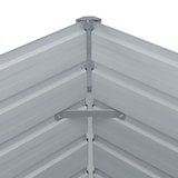 thumbnail of vidaXL Hochbeet 100×100×45 cm Verzinkter Stahl Anthrazit