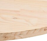 thumbnail of vidaXL Tischplatte 80x40x2,5 cm Massivholz Kiefer Oval