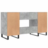 thumbnail of vidaXL Schreibtisch Betongrau 140x50x75 cm Holzwerkstoff