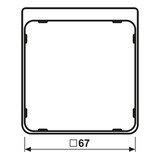thumbnail of Jung Applikations-Segment bl-m CDP 82 BLM CDP82BLM