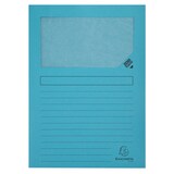 thumbnail of Exacompta - Réf. 50100E - Carton de 400 chemises à fenêtre Forever® 120 g/m²- dim 22 x 31 cm pour A4 - 10 couleurs
