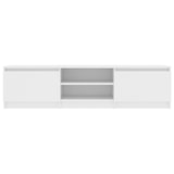 thumbnail of Mueble para TV madera contrachapada blanco 140x40x35,5 cm