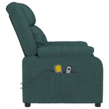 thumbnail of vidaXL Elektrischer Massagesessel Dunkelgrün Stoff