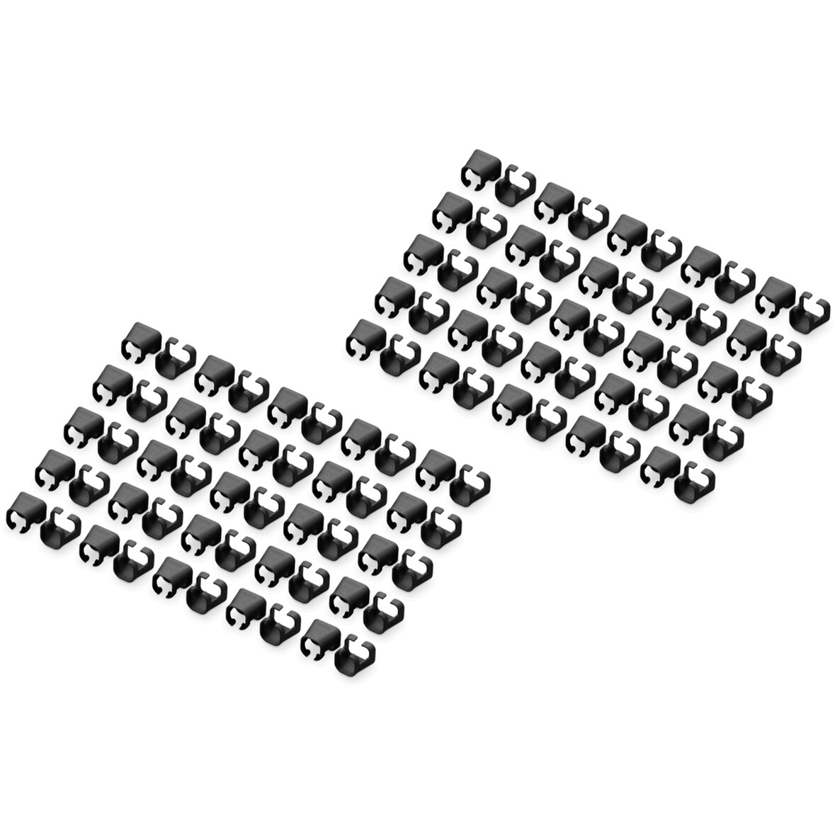 DIGITUS Farbclips für Patchkabel - Schwarz