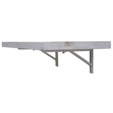 thumbnail of Décoshop26 - Table murale de cuisine tablette pliante en bois solide pliable 120x60cm blanc vieilli 04_0005092