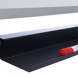 thumbnail of Rocada pizarra lacada de doble cara con soporte volteable curve 120x150cm (1500x1200mm)