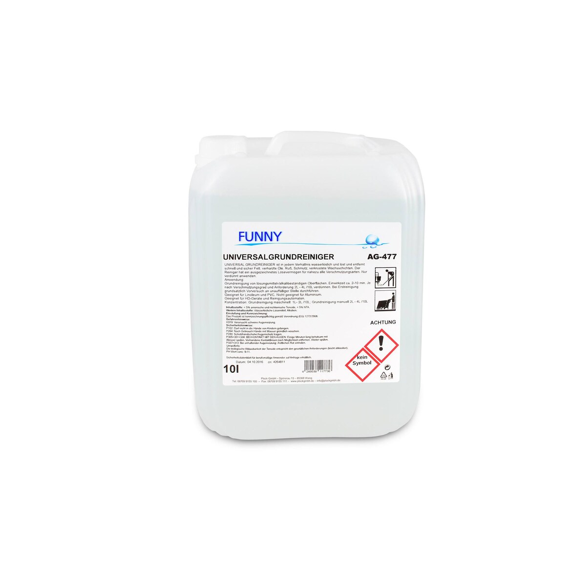 Funny Universalgrundreiniger, fettlösend, 10 Liter