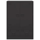 thumbnail of vidaXL Highboard Schwarz 67x39x95 cm Stahl