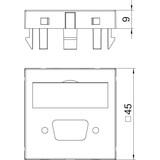 thumbnail of OBO Bettermann Multimediaträger MTG-DB O SWGR1 6104709