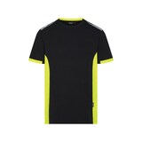 thumbnail of DASSY® Tampico T-Shirt, Logix, Reflexdetails, OEKO-TEX®, Veredelung schwarz/neongelb XL