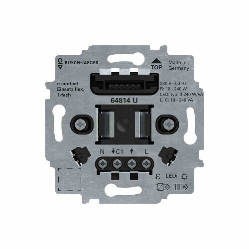 flex MOSFET-Einsatz,1A, universal, schwarz, glänzend,3-240W,Lichtwertspeicher,Verwendbar mit Taste,Verwendbar mit