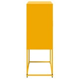 thumbnail of vidaXL Hoge kast 68,5x38,5x107 cm staal mosterdgeel
