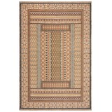 thumbnail of Teppich Flachgewebe | Naturfaser Jute-Baumwoll-Mix | Ethno-Design | Langlebig & Fußbodenheizung geeignet | 120x170cm