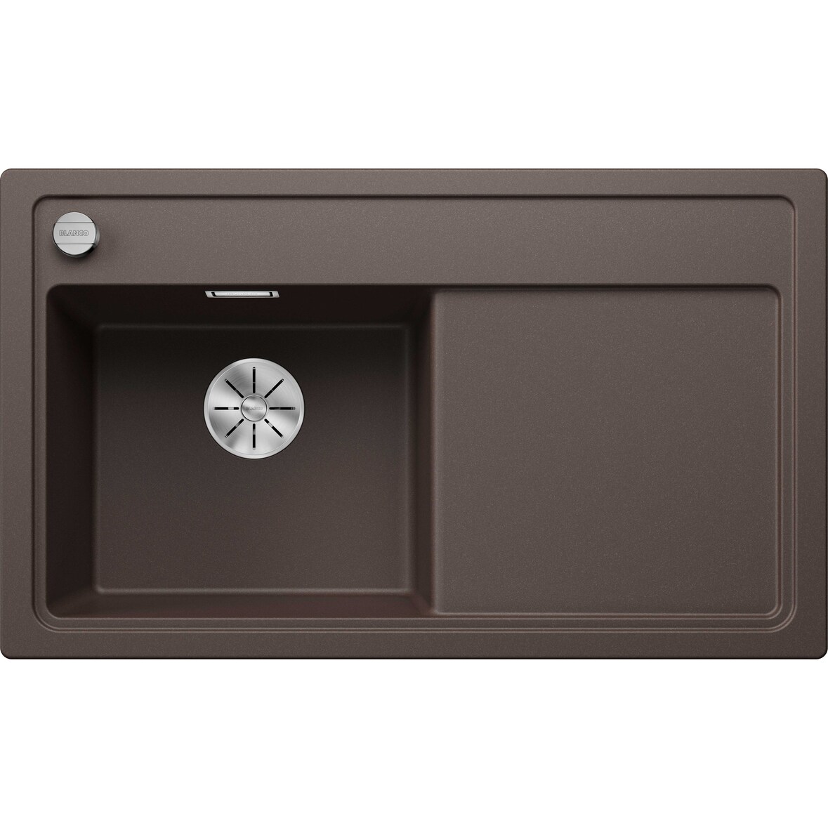 BLANCO ZENAR 45 S Einbauspüle SILGRANIT cafe ab 45 cm Excenter