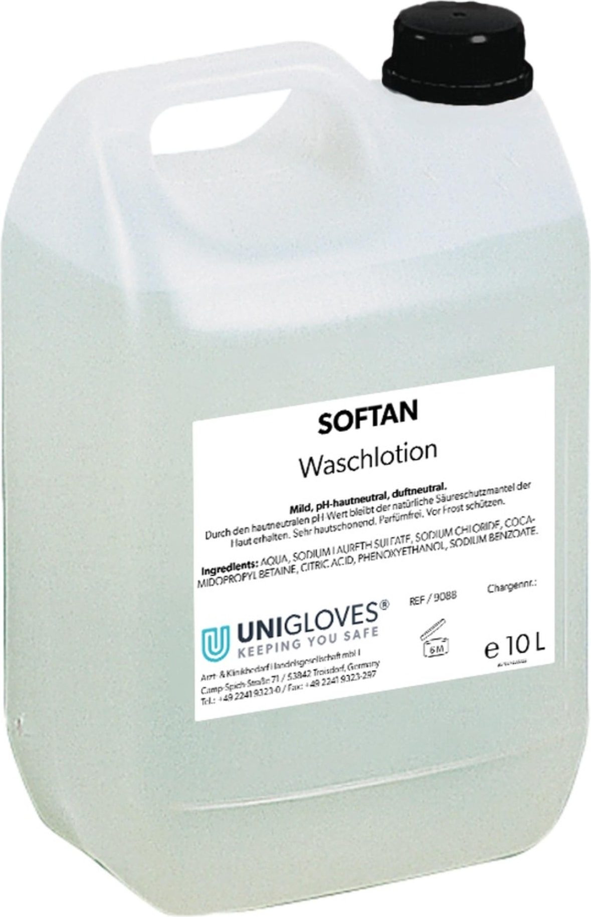 Softan Waschlotion - pH-hautneutral - 1 x 10 l Kanister