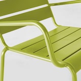 thumbnail of Poltrona bassa relax in acciaio verde