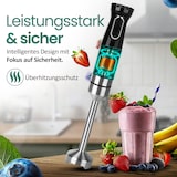 thumbnail of Emerio Stabmixer 1000W – Regelbare Geschwindigkeit – HB-132381 Schwarz / Edelstahl
