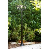 thumbnail of Lanterna Selene luci su palo Nero opaco in alluminio pressofuso attacco E27 - 3 LUCI