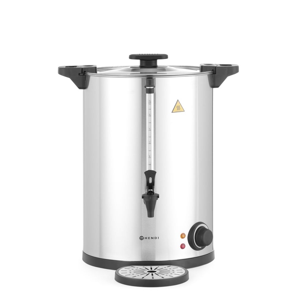 HENDI Warme dranken ketel dubbelwandig, ≈ 120 kopjes in 37 min., 17L, 220-240V/2500W, 415x382x(H)480mm
