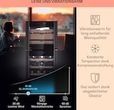 thumbnail of Klarstein El Dorado 89 Käse & Weinkühlschrank 2 Zonen Touch 89L LED Schwarz