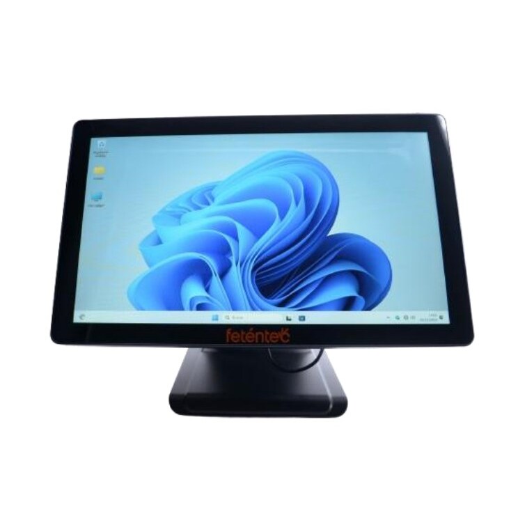 TPV FETENTEC Gijón Pantalla 18,5". Intel I5. RAM 16Gb. SSD 256Gb. Licencia de WIN11 PRO Instalada. 1 Gb LAN y WIFI integrado. Aluminio entero.