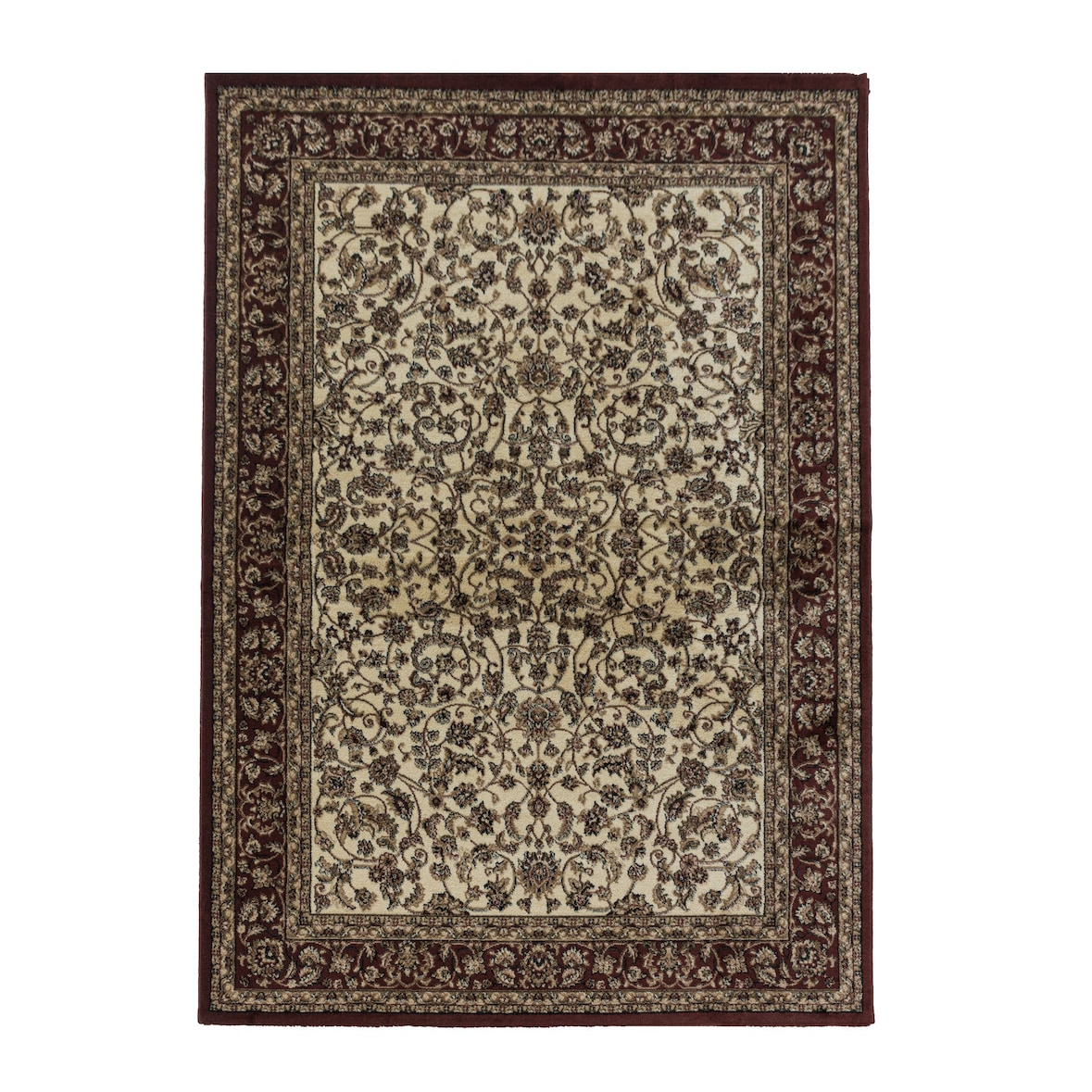 Teppich Schlafzimmer Orientalisch Elegant Waschbar Strapazierfähig Wohnzimmer Esszimmer Creme 300x400 cm – SELVA von Kadima Design