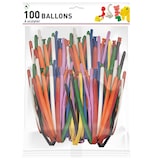 thumbnail of BALLON PUB Ballons à modeler neutres opaques multicolores longueur 135cm sac de 100