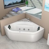 thumbnail of Whirlpool Pool Badewanne Eckwanne Wanne W20R 140x140cm mit Radio und Farblicht