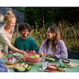 thumbnail of Mepal SILUETA Servierschale mit Deckel & Salatbesteck 5000 ml Vivid Mauve