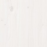 thumbnail of vidaXL Massivholzbett ohne Matratze Weiß 90x190 cm Kiefernholz