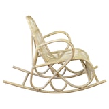 thumbnail of Milani Home poltrona relax in bamboo 102 x 74 x 143 cm marrone chiaro