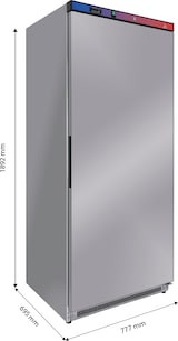 thumbnail of Gasfrit - Gefrierschrank aus Edelstahl 600 Liter 777 × 695 × 1890 mm