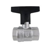 thumbnail of Messing Kugelhahn 1/2 Zoll DN15 mit ISO-T-Griff