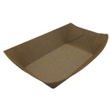 thumbnail of 800 Pappschalen Snacktrays Snackschalen Braun 500 ml 185 x 135 x 45 mm