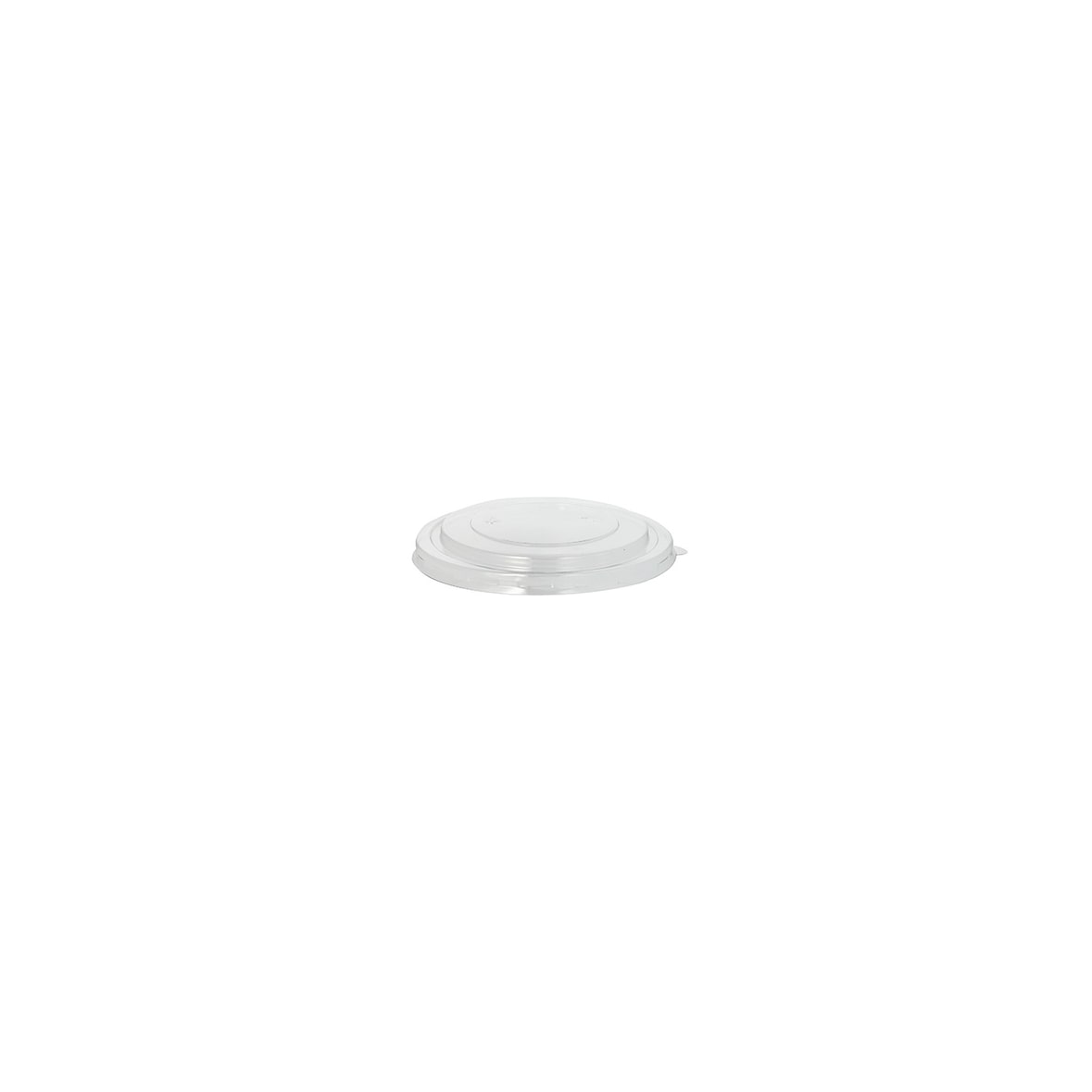 Starpak, Deksels voor Saladeschalen, PET rond Ø 15 cm · 2 cm transparant