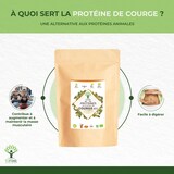 thumbnail of Protéine de Graines de Courge Bio - 65% de Protéines BCAA - 100 Pur - Conditionné en France - Vegan - Certifié par Ecocert - 1,5kg