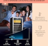 thumbnail of Beersafe 7XL Kühlschrank 242 Liter 5 Böden Panoramaglastür Edelstahl Silber