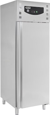 thumbnail of Kühlschrank BONGO | 1x abschließbare Tür | 560 Liter, HxBxT 209x74x87,5cm | -2/+8°C | Edelstahl + CHEFGASTRO Geschirrtuch