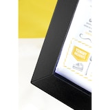 thumbnail of Securit® Expositor de Menu LED A4 "Black Star XXL" - Aço preto lacado - 8 faces