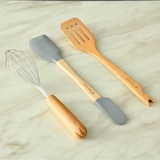 thumbnail of BERGNER - Genius Set di 3 Utensili da Cucina Multifunzione 2 in 1, Legno e Silicone